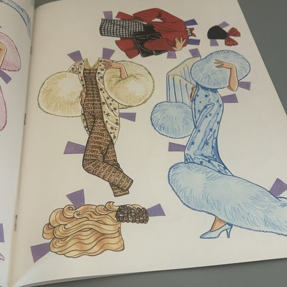 Barbie Paper Doll Cutouts Uncut Unused Books New Vintage NOS (Lot Of 2) - Picture 8 of 11